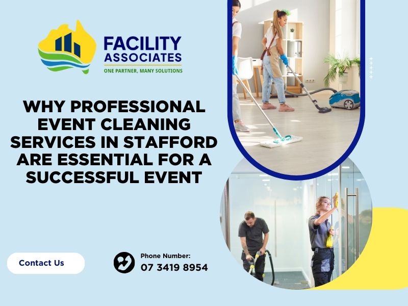 Event Cleaning Services in Stafford