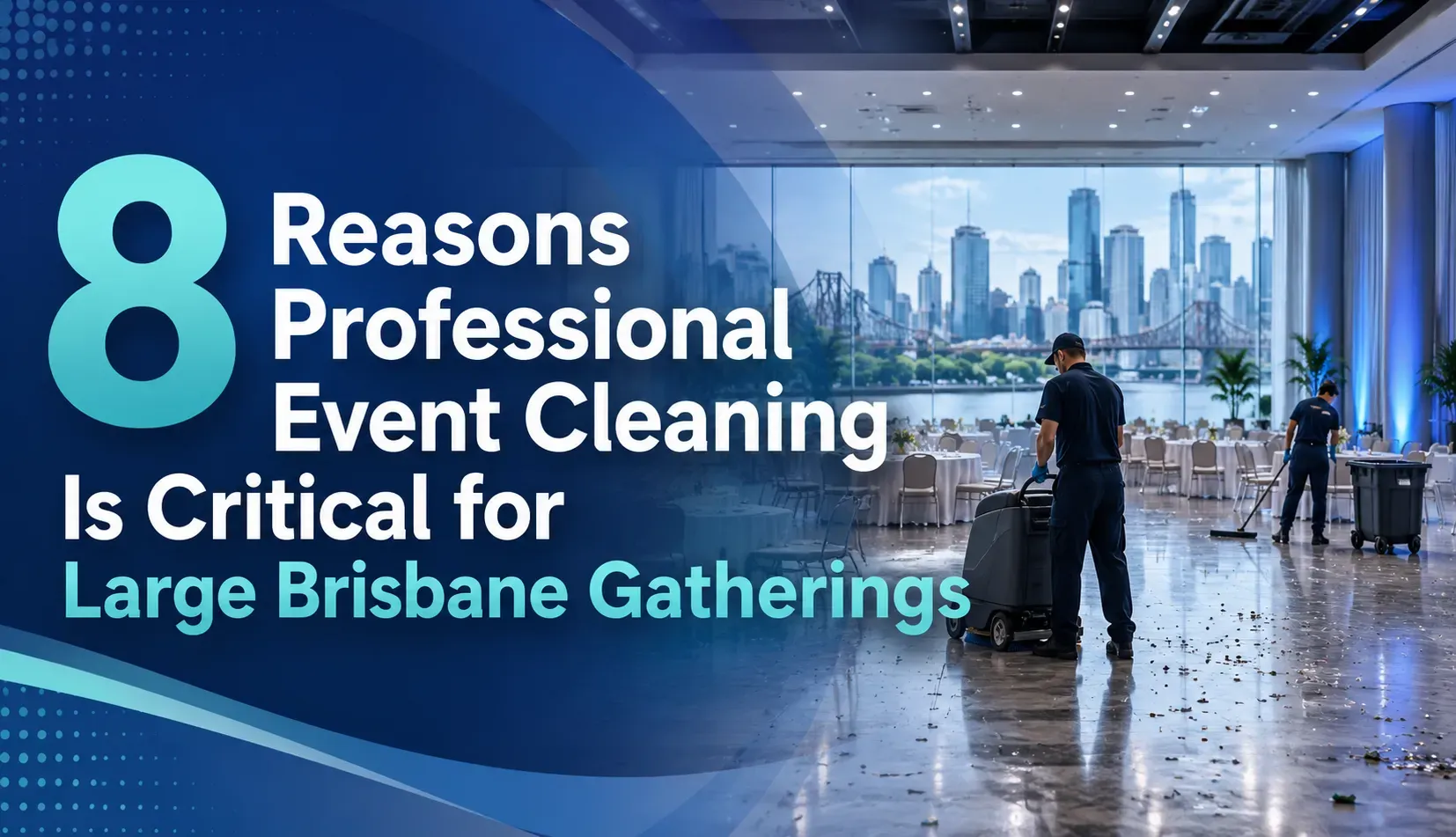 8 Reasons Professional Event Cleaning Is Critical for Large Brisbane Gatherings