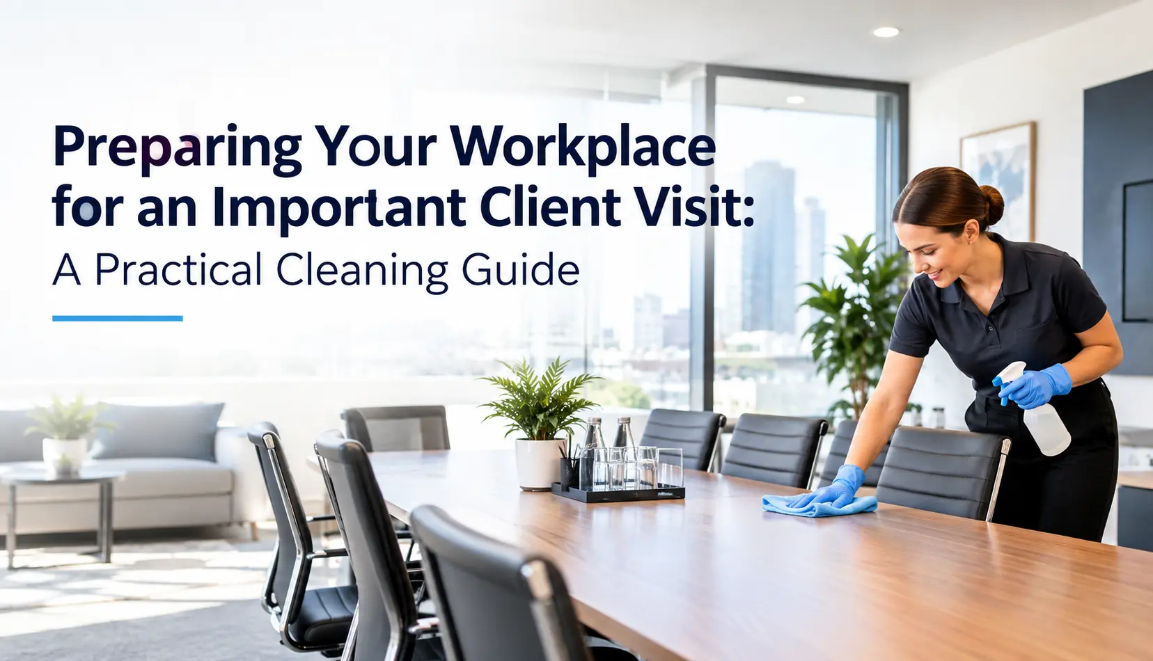 Preparing Your Workplace for an Important Client Visit: A Practical Cleaning Guide